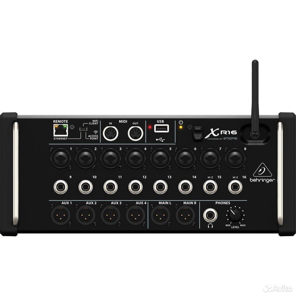 Behringer xr16 для репетиций и концертов