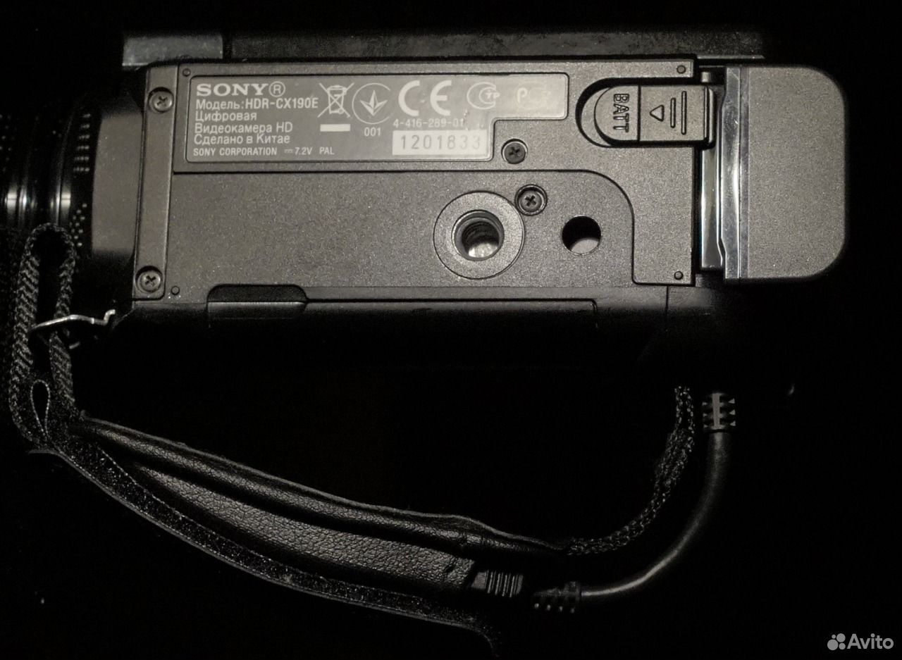 HD видеокамера Sony CX190