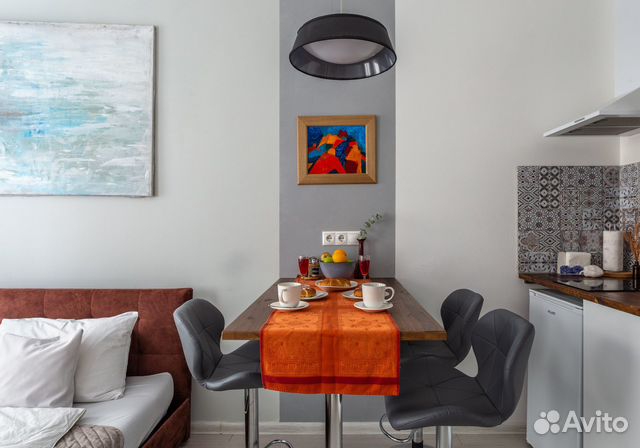 Квартира-студия, 24 м², 1 кровать 
Квартира-студия, 24 м², 1 кровать