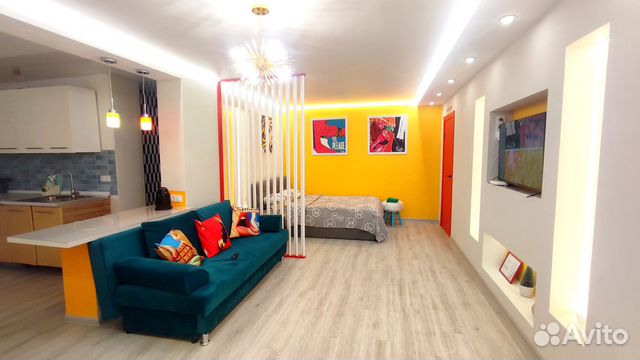 1-к. квартира, 36 м², 2 кровати
1-к. квартира, 36 м², 2 кровати