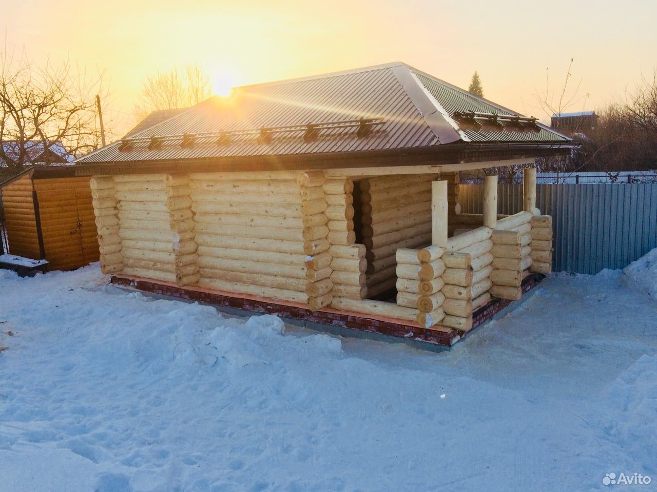 Строим баню зимой