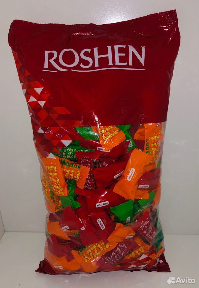 Шипучка карамель Roshen