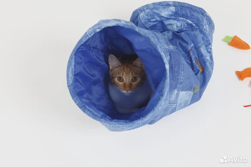 Тоннель для кошки шуршащий купить на Зозу.ру - фотография № 1