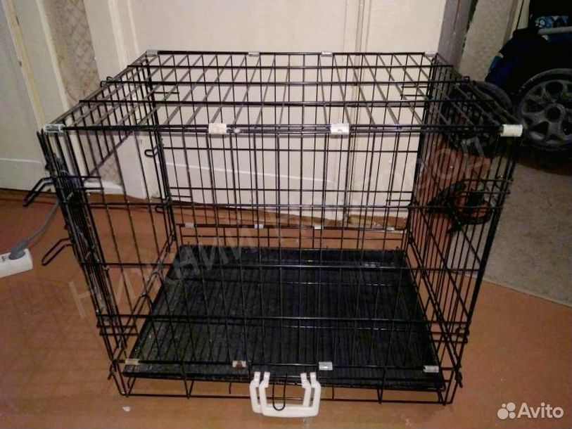 Клетка для собаки в квартиру. Номер 3 купить на Зозу.ру - фотография № 1