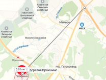 Москва прокшино карта