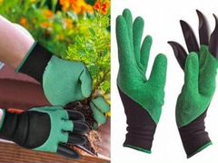 Перчатки садовые с когтями "Garden Genie Gloves"