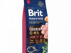 Brit Junior L сухой корм для крупных щенков 18 кг