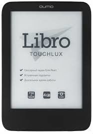 Электр книжка qumo Libro TouchLux (разбит экран)