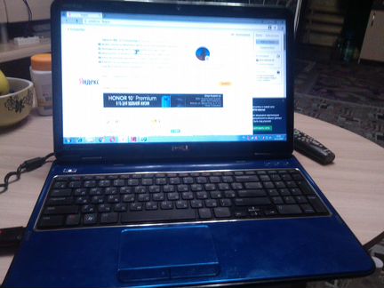 Ноутбук Dell(4 ядра) цвет синий