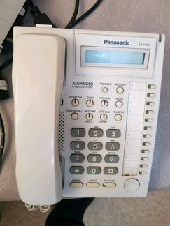 Атс Panasonic KX-TA616 и системный телефон Panason