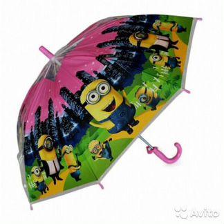 Зонт детский Миньоны (полуавтомат)