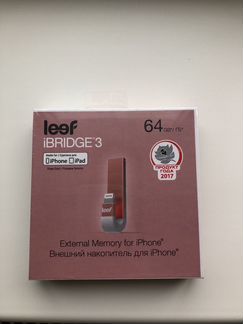 Usb флешка Leef iBridge 3 64Gb (розовый)
