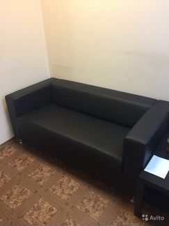 Офисный диван из экокожи