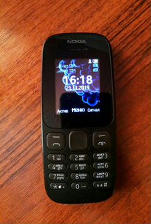 Телефон Nokia 105 Dual SIM Black