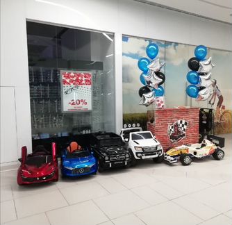 Прокат детских автомобилей готовый бизнес