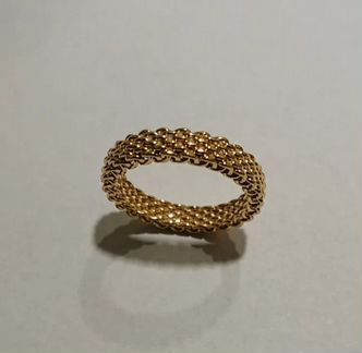 Tiffany золотое кольцо
