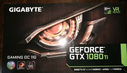 Gigabyte Gaming OC GTX 1080 ti 11gb