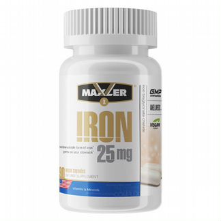 Maxler Iron 25 mg 90veg caps