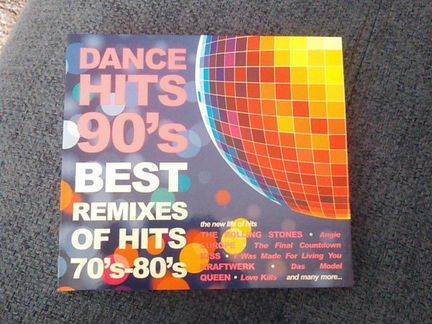 CD dance hits 90's Best remixes of hits 70's-80's