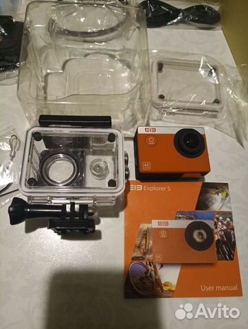Экшн-камера полный комплект Explorer S новая