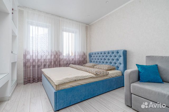 

1-к. квартира, 42 м², 3 кровати
