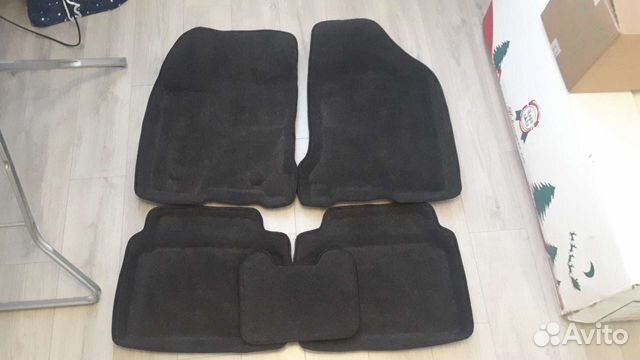 Ворсовые 3D коврики LADA Vesta