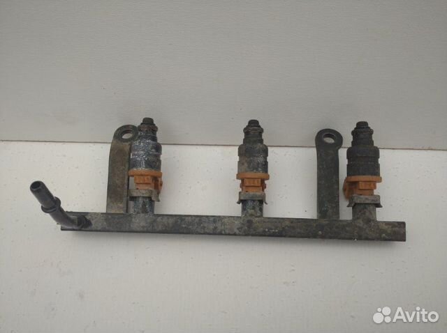 Топливная рампа с форсунками Daewoo Matiz M150