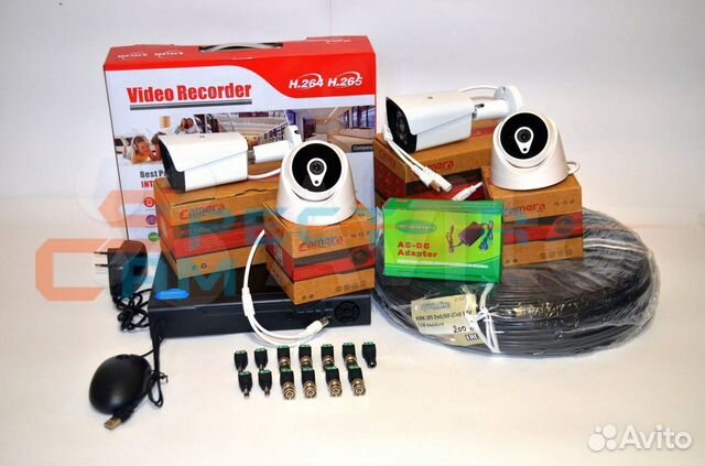 Комплект Видеонаблюдения на 1-16 камер Full HD