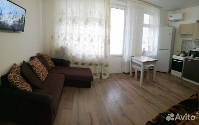 

1-к. квартира, 46 м², 3 кровати