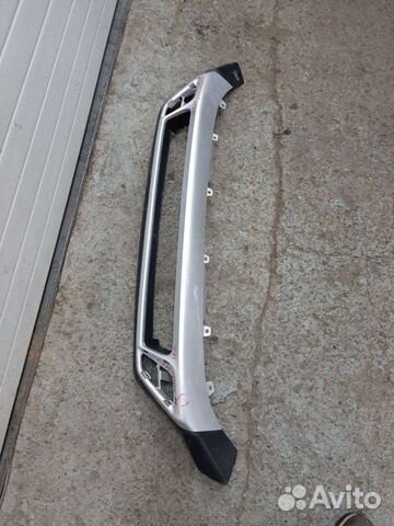 Mitsubishi outlander 3 юбка переднего бампера