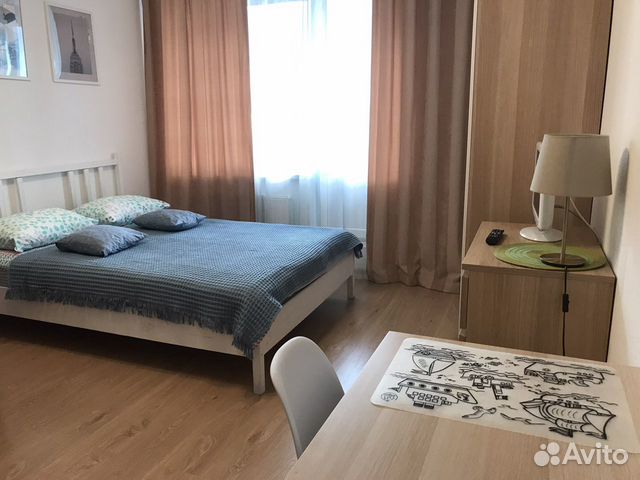 

Квартира-студия, 25 м², 2 кровати