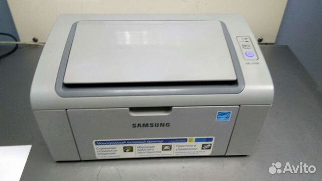 Принтер лазерный Samsung ML-2160. Рабочий