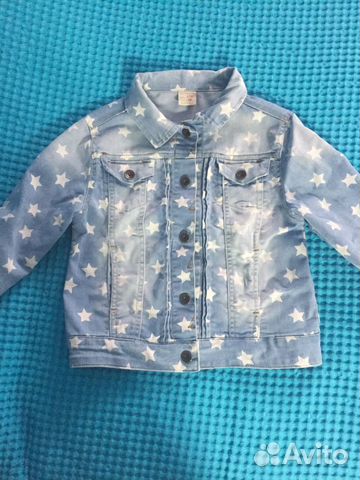 Куртка джинсовая для девочки