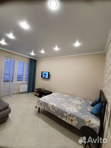 

Квартира-студия, 34 м², 2 кровати