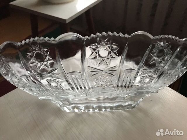 Хрустальная ваза времён СССР