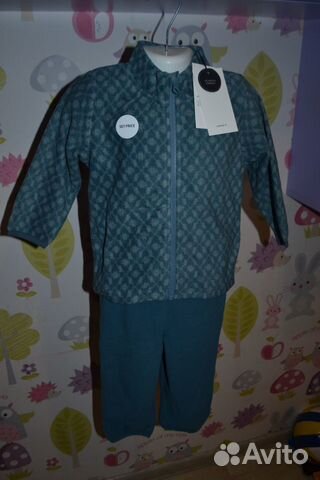 Новый флисовый костюм name it р.98