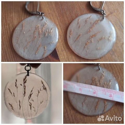 Серьги ручной работы