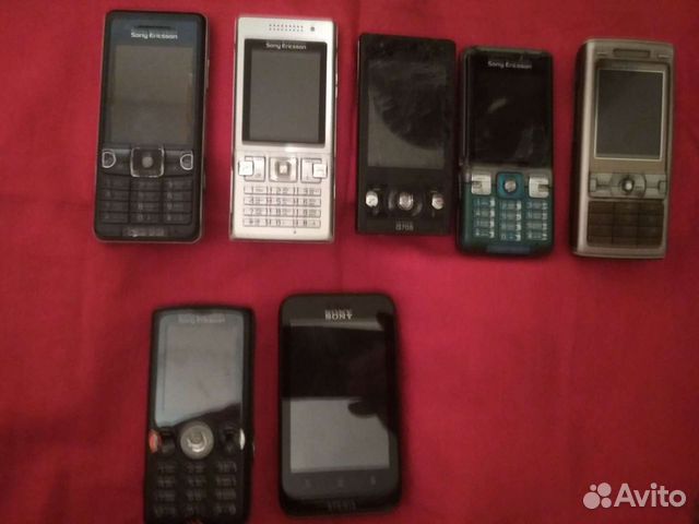 Ретровинтаж Телефоны Sony Ericsson (на выбор)