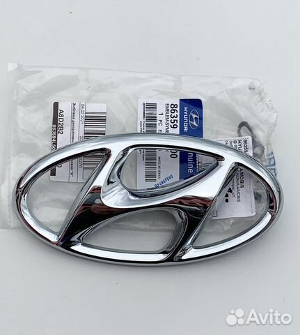 Эмблема hyundai solaris 2014 -16 оригинал
