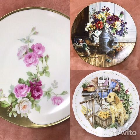 Настенная тарелка коллекционная