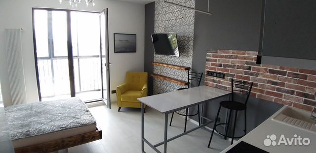 

Квартира-студия, 32 м², 1 кровать