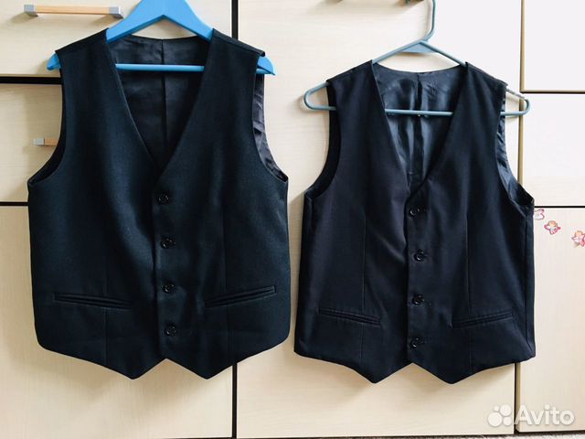 Школьные жилетки пакетом 2 штуки
