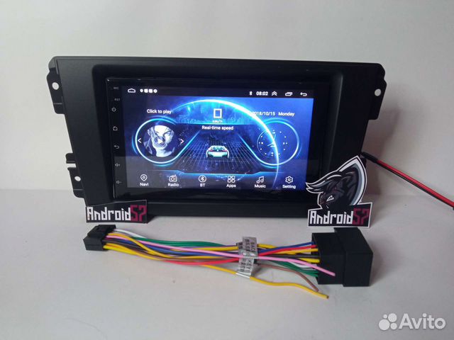 Магнитола на Датсун ондо 7дюймов android