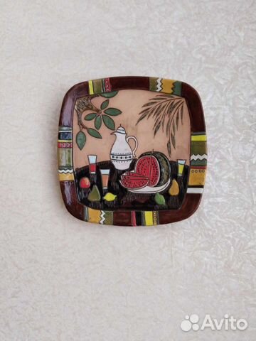 Два керамических панно ручной работы