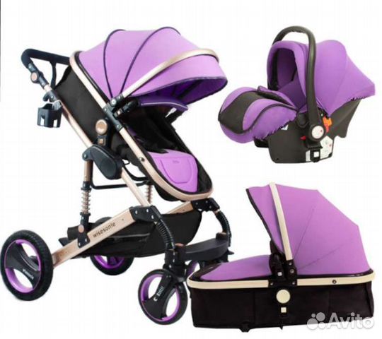 Новая коляска Wisеsоnlе 2в1, 3в1