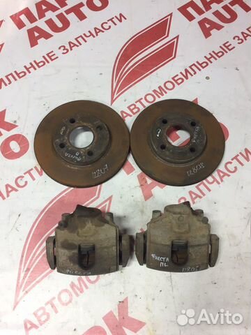 Суппорта диски тормозные Ford Fiesta mk5