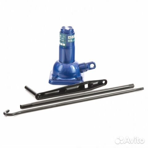 Домкрат бутылочный 2т 270-485мм винтовой/50105
