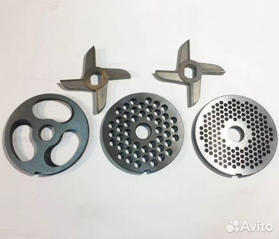 Набор решеток и ножей для мясорубки №822 мим-80