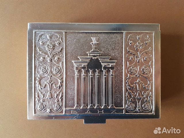 Коробка для папирос шкатулка СССР ВДНХ