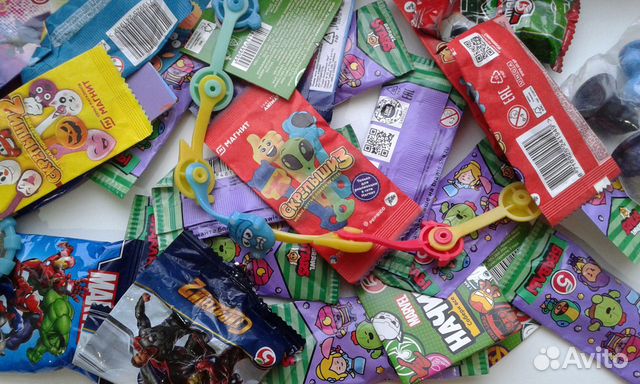 Мешок скрепыш,завр,бравл+набор монет,магниты подар